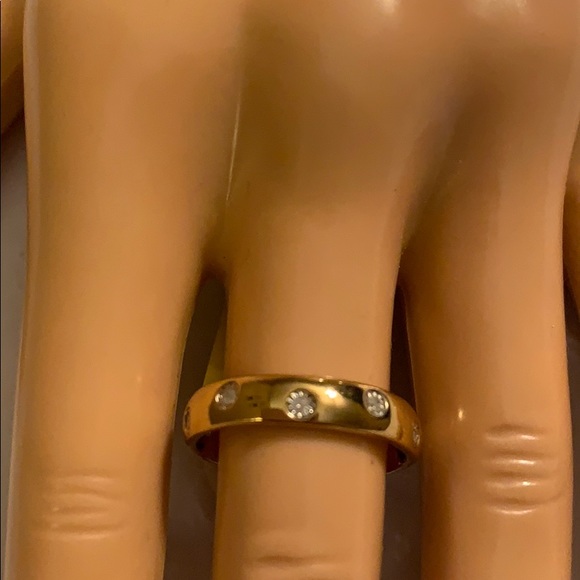 LC Jewelry - DIAMOND BAND RING, SIZE 8